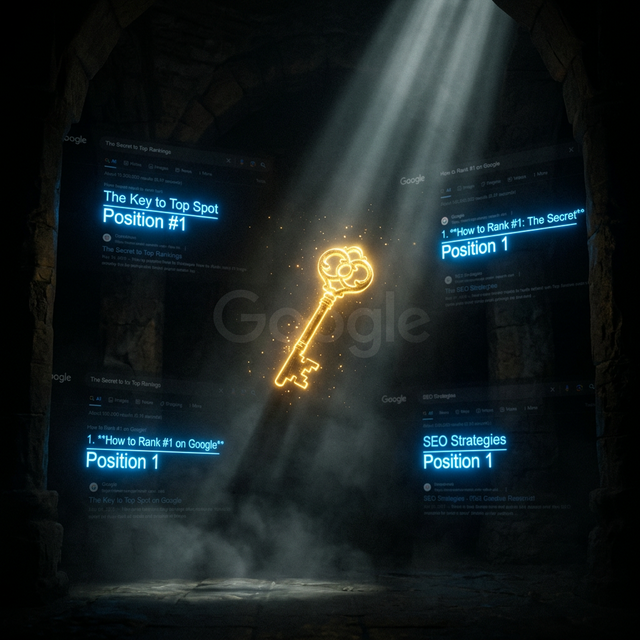 A chave do sucesso: aparecer no topo do Google